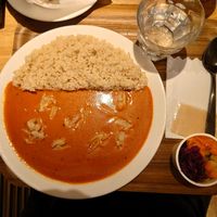 Butter chicken curry (good spices but not much actual "chicken" in it) at 2foods - Ginza Loft in Tokyo