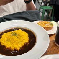 Curry and doughnut at 2foods - Ginza Loft in Tokyo