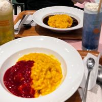 Ketchup and Demi-glace options for omuraisu  at 2foods - Ginza Loft in Tokyo