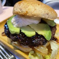 Avocado teriyaki burger  at 2foods - Ginza Loft in Tokyo