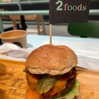 The junk burger at 2foods - Ginza Loft in Tokyo