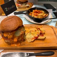 Spicy Junk Burger at 2foods - Ginza Loft in Tokyo