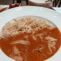 Vegan butter chicken curry  at 2foods - Ginza Loft in Tokyo