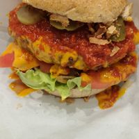 "Junk" burger at 2foods - Ginza Loft in Tokyo