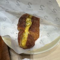 Vegan egg and cheese croissant   at 2foods - Ginza Loft in Tokyo