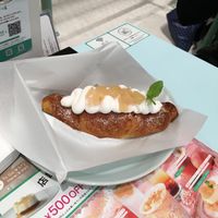 seasonal peach croissant   at 2foods - Ginza Loft in Tokyo