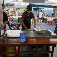 stall at Ci-Su Vegetarian Steam Rice Roll - 慈素港式肠粉 - Gelugor in Penang