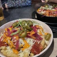 Loaded fries  at Wolf at the Door in Manchester