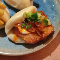 Tofu Vegan Bao bun at Wolf at the Door in Manchester