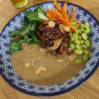 fu vegan ramen at Tu in Krakow
