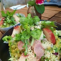 Pesto Spätzle at Julis Spätzlerei in Passau