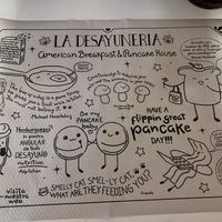   at La Desayunería in Madrid