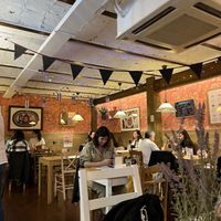   at La Desayunería in Madrid