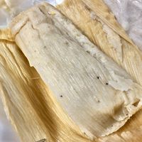 Elote tamal at Mama's International Tamales in Los Angeles