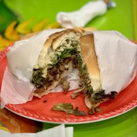 Vegan Torta  at Mama's International Tamales in Los Angeles