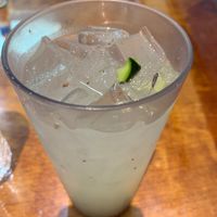 Lemonade with chia! So refreshing!  at Mama's International Tamales in Los Angeles