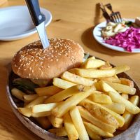 Veganer Buger at Kiilopää in Saariselkae