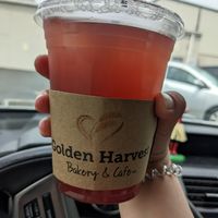 Raspberry Mint Lemonade at Golden Harvest Bakery & Cafe in Rochester
