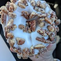 Maple Pecan Vegan Donut at Golden Harvest Bakery & Cafe in Rochester