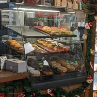 Vegan case at Golden Harvest Bakery & Cafe in Rochester