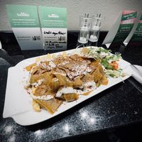 Dönerteller Vegan mit Pommes  at Green Bistro in Erfurt