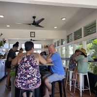 Bar area  at Fish Bar in Kapaa
