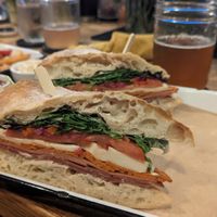 Vegan Italian sandwich at Fish Bar in Kapaa