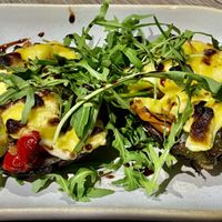Vegan stuffed mushroom  at Gambero D'oro in Rayleigh