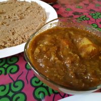 Vegetal curry at DaaraJi in Madrid