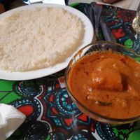 Vegan mafe at DaaraJi in Madrid