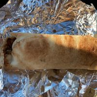 Mujadara sandwich. Carry out  at Sittoos in Parma