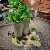 Rice paper rolls at Cổ Đàm Chay in Hanoi