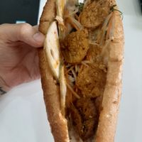 flavorful mixed at Bánh mí Vegan Vietnam in Hanoi