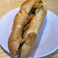 Bánh mì thập cẩm, mix (30k VND)  at Bánh mí Vegan Vietnam in Hanoi