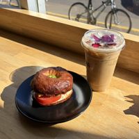   at greenhouse coffee + plants in Corvallis