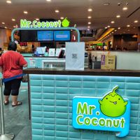 Stall front at Mr Coconut - Jurong Point 1 in West Singapore