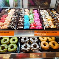 Vegan and vegetarian donuts at Dunkin' - Jurong Point 1 in West Singapore