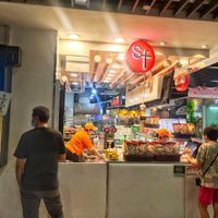 Stall side at SF Fruits & Juices - Hillion Mall in West Singapore