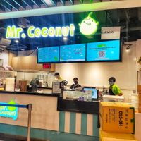 Stall front at Mr Coconut - Hillion Mall in West Singapore