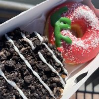 Vegan donuts  at Dunkin' - Stationsplein in Amsterdam