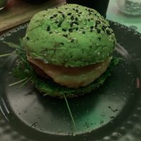 Chef burger at Green Burger in Lisbon