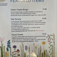   at The Cheeze Factory Restaurant in Baraboo