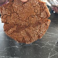 2 smaller ginger cookies   at The Cheeze Factory Restaurant in Baraboo
