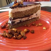 caramel crunch cake  at The Cheeze Factory Restaurant in Baraboo