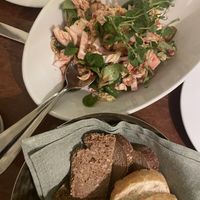 Entry salad we shared  at Kleehof in der Gaertnerstadt in Bamberg