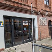 Outside of Mission Pizza. at Mission Pizza in Hamburg