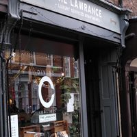 The outside of the café (Dec 2021) at Divine Coffee Roasters in York