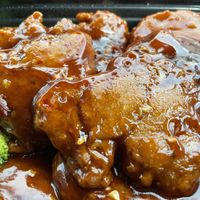 Vegan General Tso Chicken  at Xing Long in North Stonington