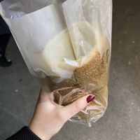 cinnamon chimney cake at Fitzkey Chimney Cake - Food Stand in Budapest