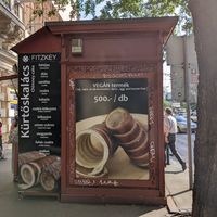  at Fitzkey Chimney Cake - Food Stand in Budapest